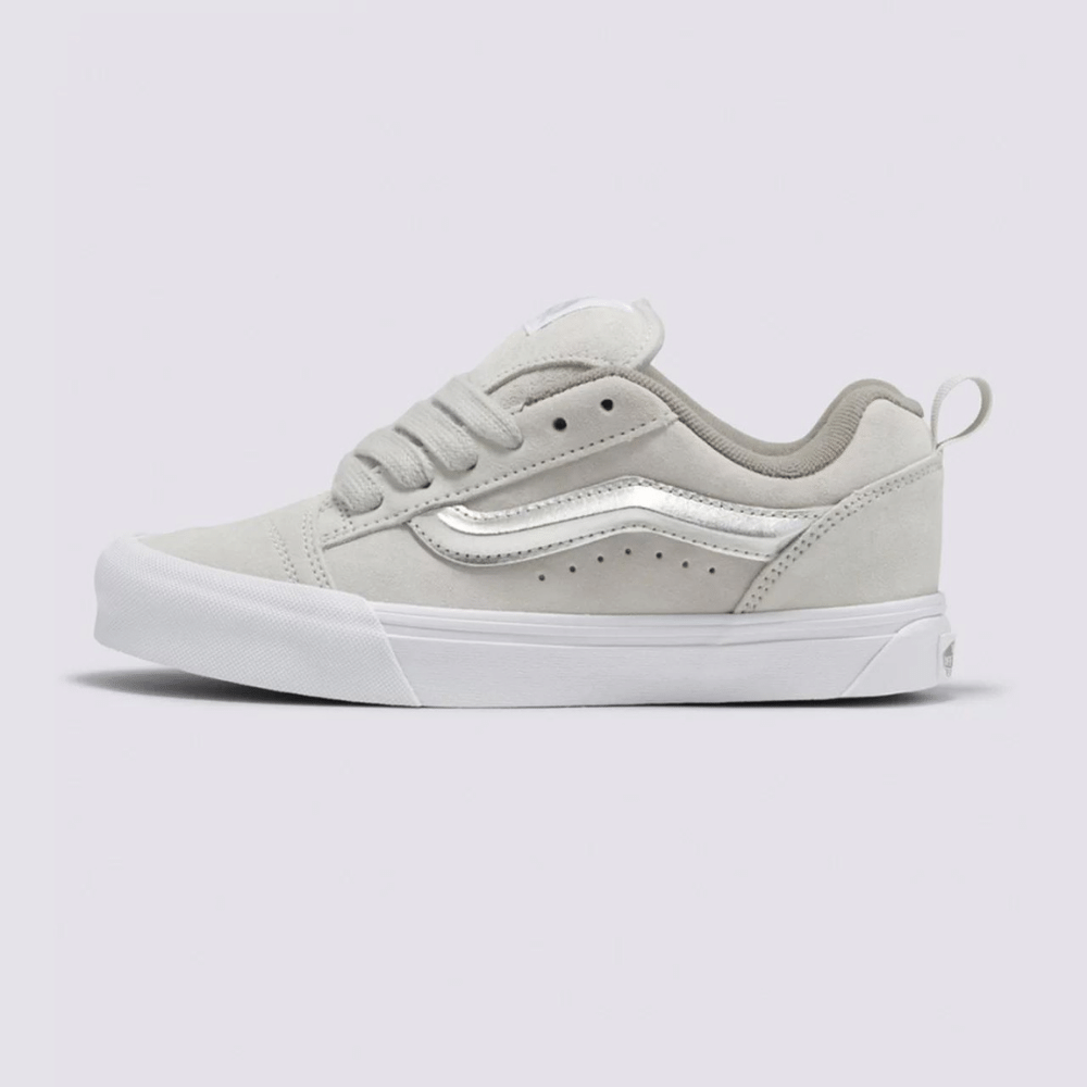 KNU SKOOL SILVER METALLIC TRUE BLANC