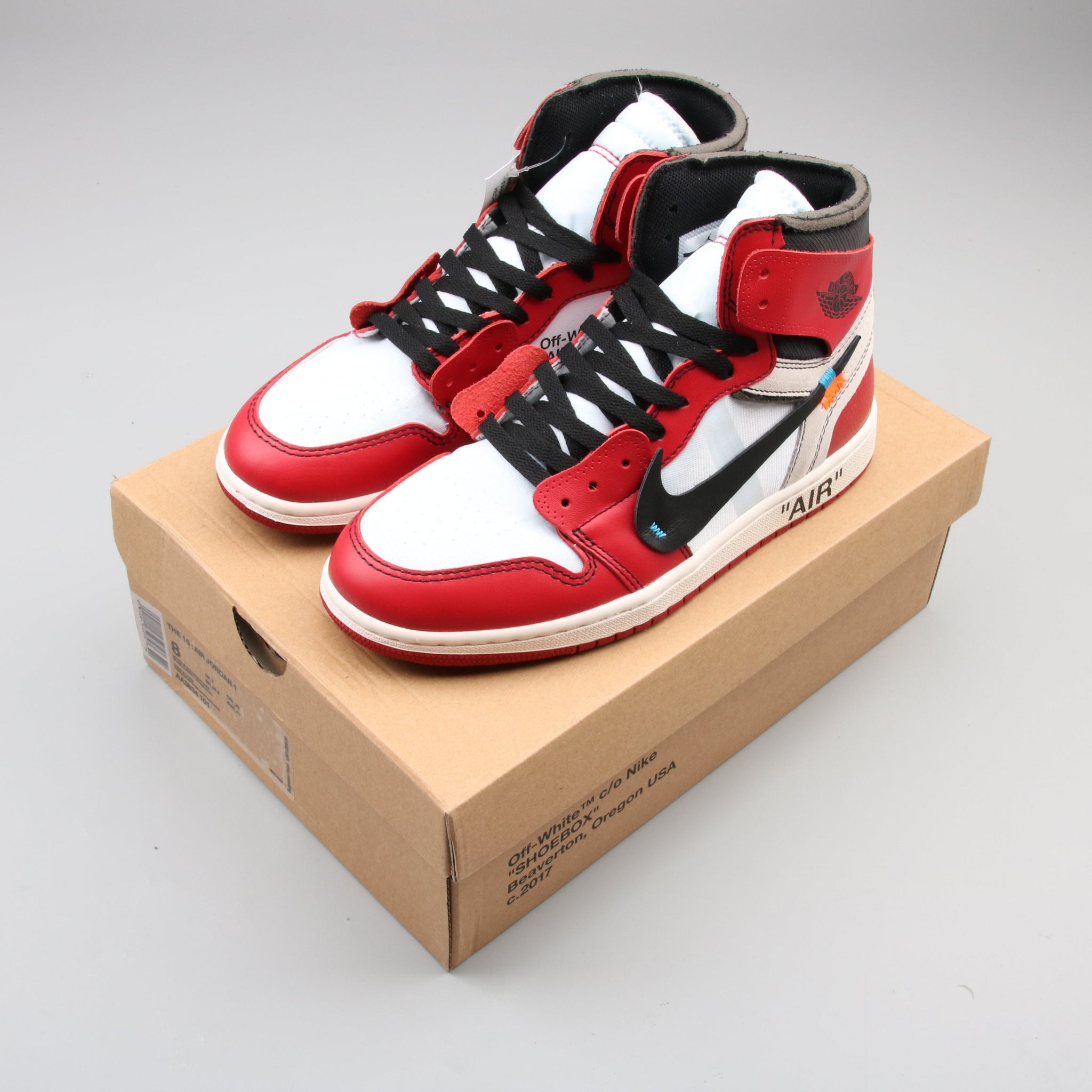 ΑΙR JОRDΑN 1 RETRO HIGH CHICAGO X OFF WHITE